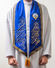 Rovatti Scarf Kuwait ND23 Blue