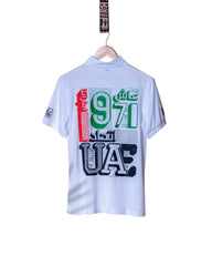 قميص بولو كاشي5 KD011 أسود/أبيض للرجال