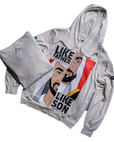 كاشي5 KD102 هودي أسود/رمادي للرجال