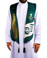 Rovatti Scarf KSA Curve Green & White