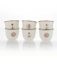 طقم أكواب بييترا كاوا من 6 قطع من المملكة العربية السعودية