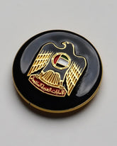 UAE Large Badge - Black
