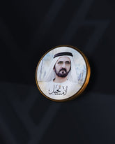 Rovatti Sheikh Mohammed Bin Rashid Coloured Gold Coin