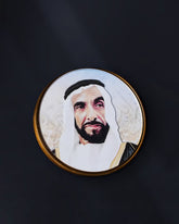 Rovatti Sheikh Zayed Coloured Gold Coin