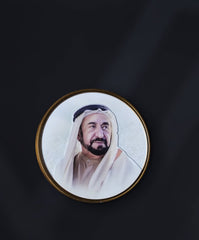 Rovatti H.H. Sheikh Dr. Sultan bin Muhammad Al Qasimi Coloured Gold Coin