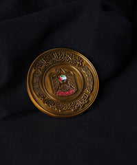 Rovatti Sheikh Zayed Coloured Gold Coin
