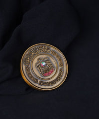 Rovatti H.H. Sheikh Dr. Sultan bin Muhammad Al Qasimi Coloured Gold Coin