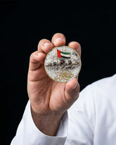 Rovatti Gold UAE Commemorative Coin with UAE Flag