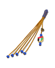 Luxury Misbaha Tassel – UAE Flag Edition - Gold
