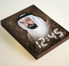 Rovatti Top Edition Digital table clock - HH Sheikh Sultan bin Muhammad Al-Qasimi