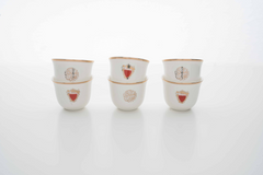 Pietra Cawa Cups Set Of 6 Bahrain