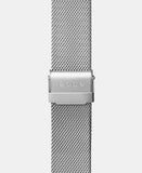 E-One Bradley Mesh Silver 40mm Watch (Customization)