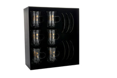 كوب شاي روفاتي مزدوج الزجاج، ذهبي، 100 مل