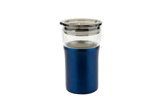Rovatti Glass Take Away Mug 350ml Rovattibrand Blue