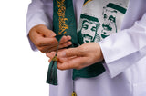 Rovatti Scarf KSA Curve Green & White