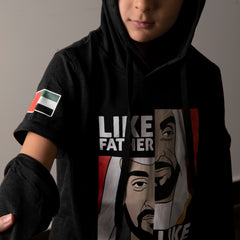 كاشي5 KD102 هودي أسود للأطفال