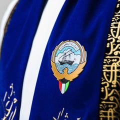 Rovatti Scarf Kuwait ND23 Blue