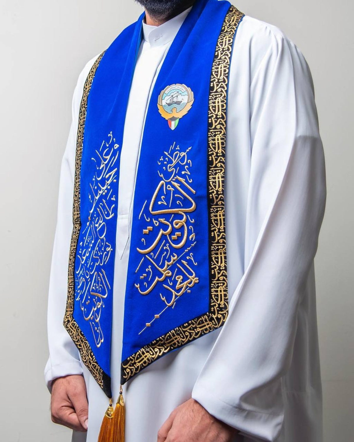 Rovatti Scarf Kuwait ND23 Blue