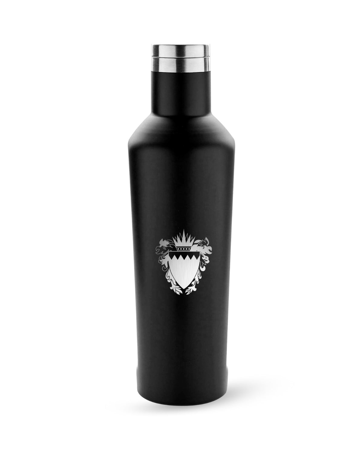 زجاجة مياه روفاتي من الفولاذ المقاوم للصدأ BAH 500 مل سوداء