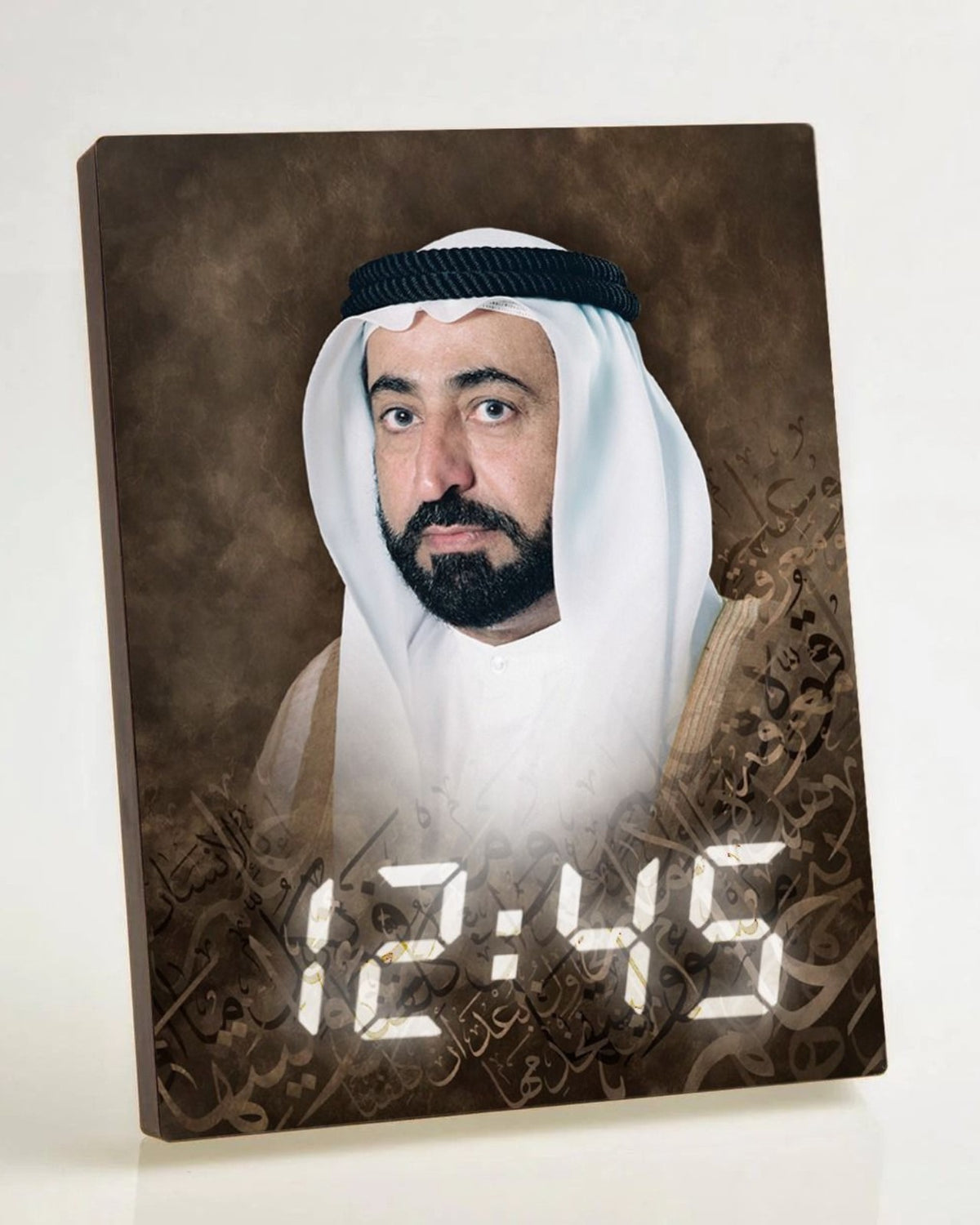 Rovatti Top Edition Digital table clock - HH Sheikh Sultan bin Muhammad Al-Qasimi