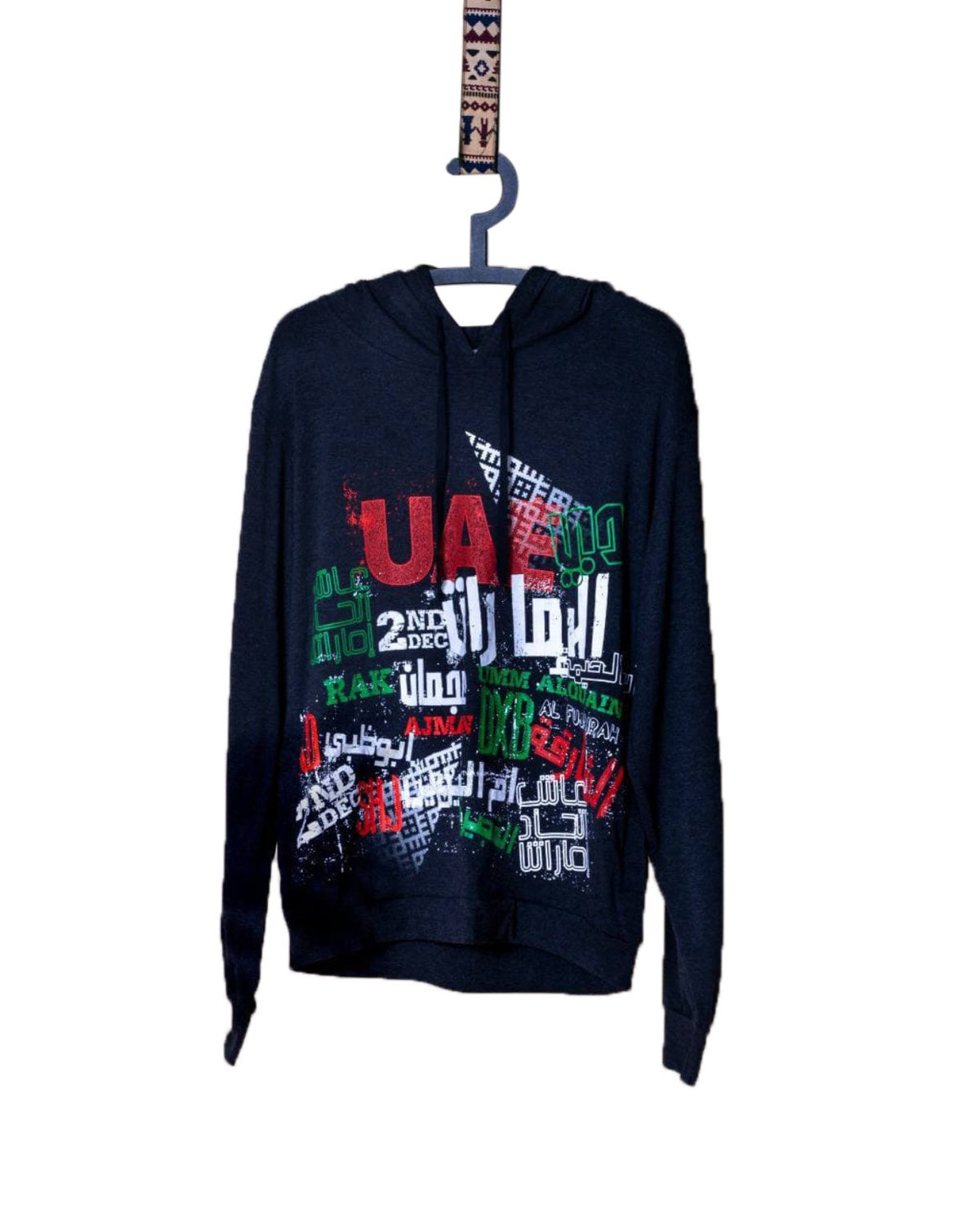 كاشي5 KD012 هودي أسود للرجال