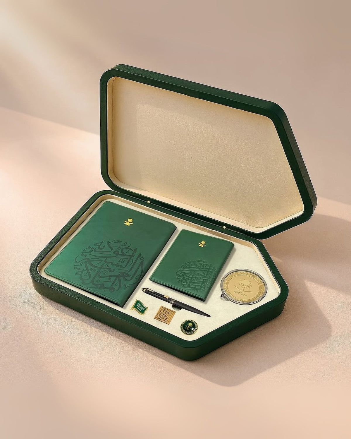 Rovatti KSA National Day Green Leather Gift Box