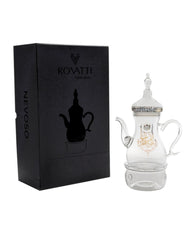 طقم أواني قهوة روفاتي زجاجية، ذهبي، 1 لتر