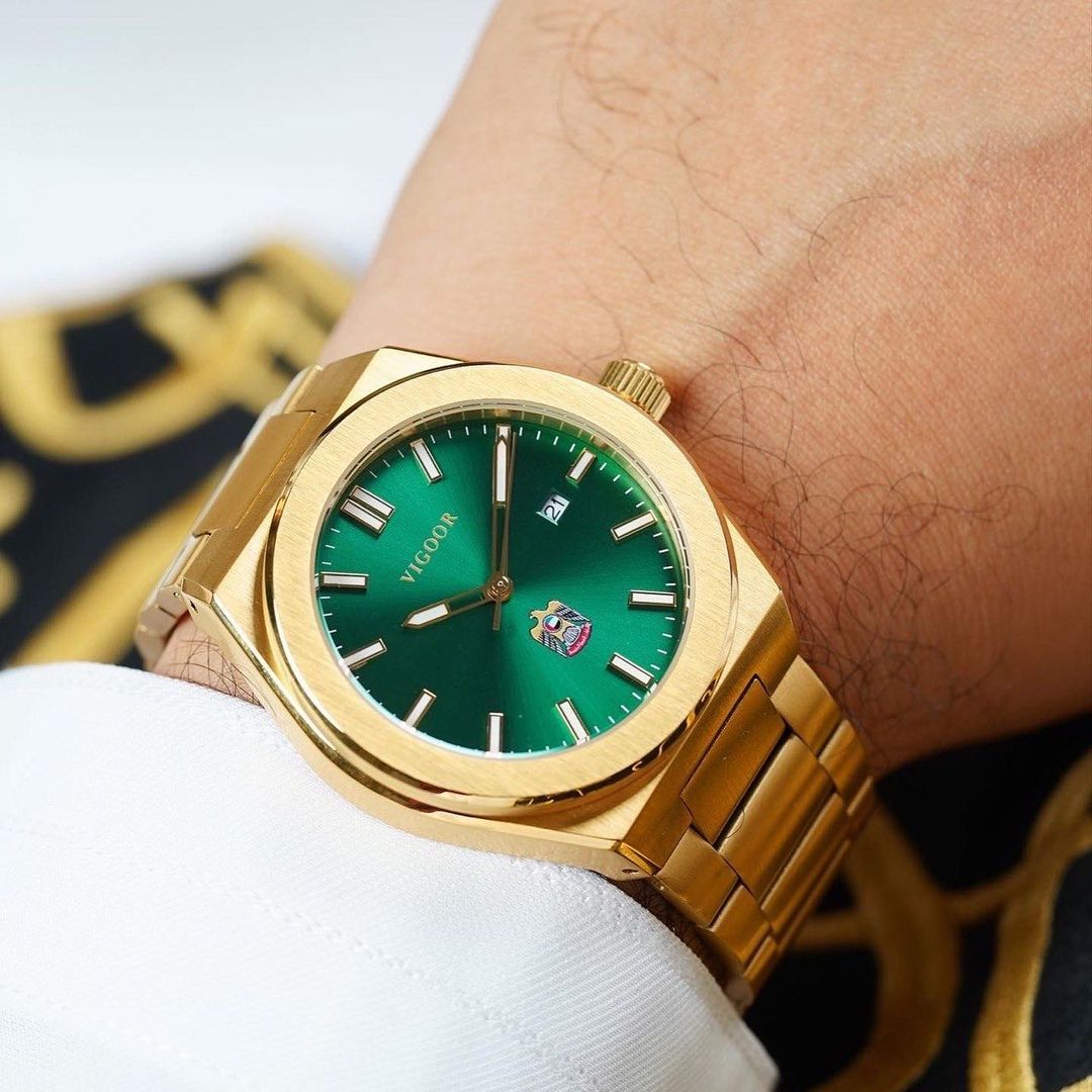 ساعة اليد VIGOOR UAE GOLD
