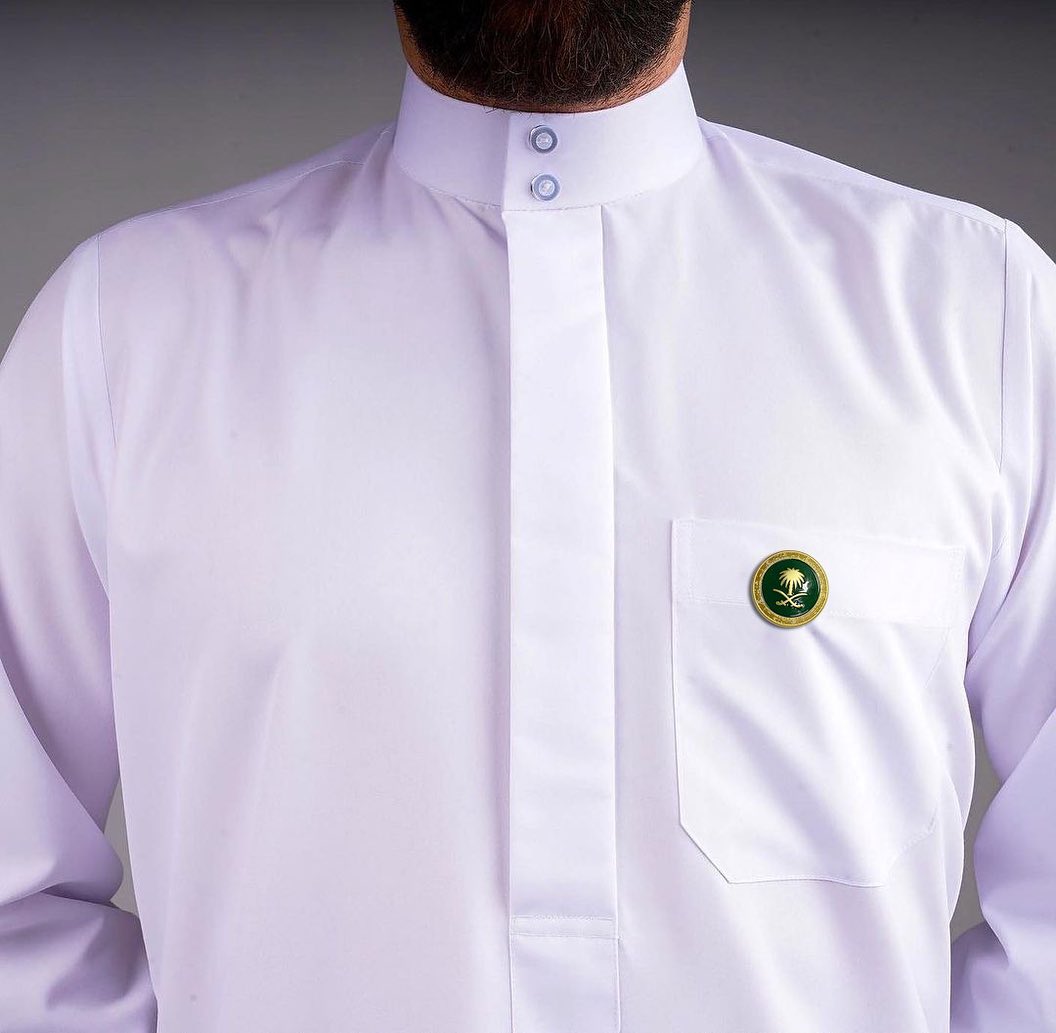 شارة روفاتي بشعار المملكة العربية السعودية للعيد الوطني