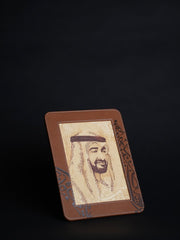 Rovatti Mohammed bin Zayed Al Nahyan - Brown Luxurious Frame