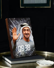 Rovatti Digital Desk Clock Sheikh Mohamed Royal Design