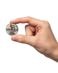 Rovatti Gold UAE Commemorative Badge with UAE Flag