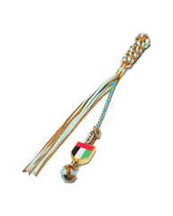 Luxury Misbaha Tassel – UAE Flag Edition - Turquoise