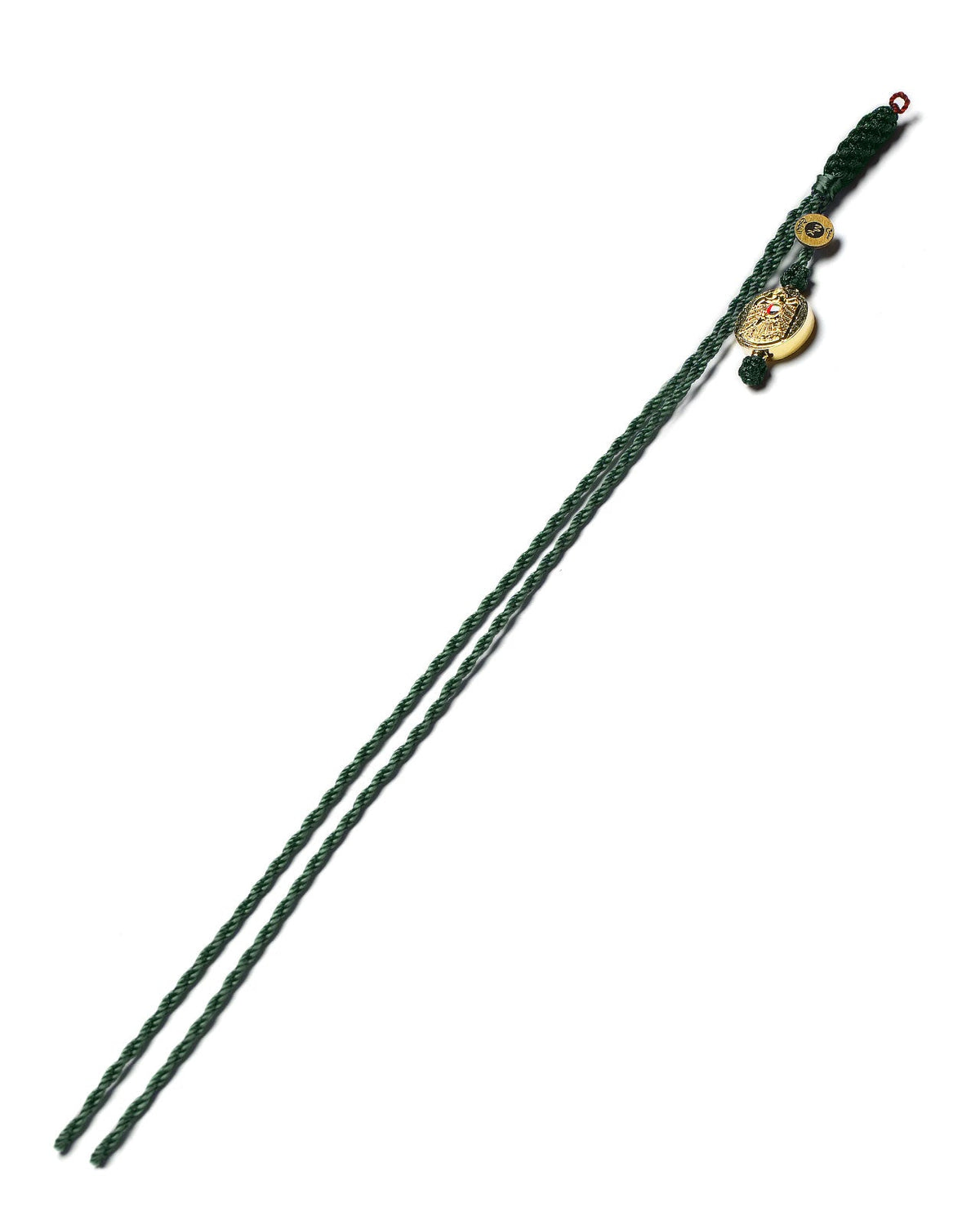 Luxury Misbaha Tassel – UAE Logo Edition - Green