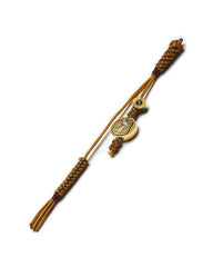 Luxury Misbaha Tassel – UAE Logo Edition - Gold