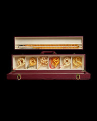 Collector Maroon Leather Box