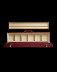 Collector Maroon Leather Box