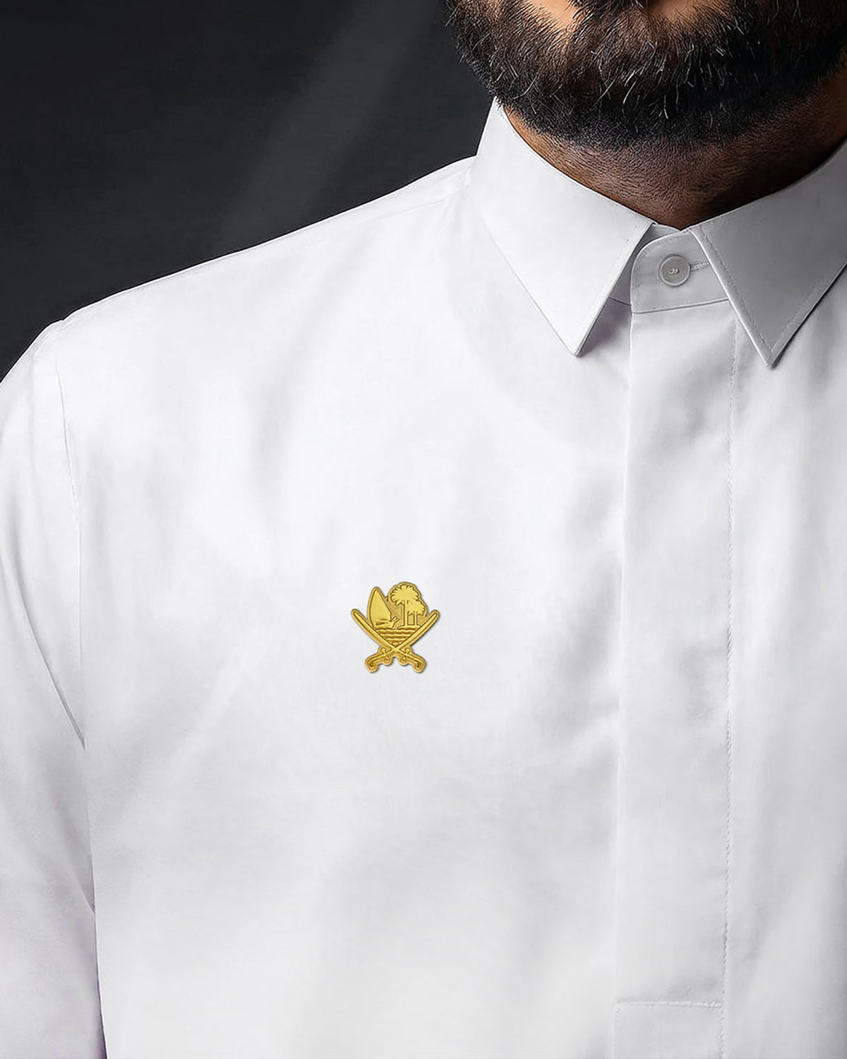Rovatti Qatar Badge Gold 🇶🇦