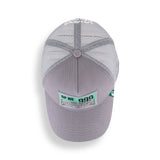 Grey Mesh Cap with DP HQ 999 Design Patch