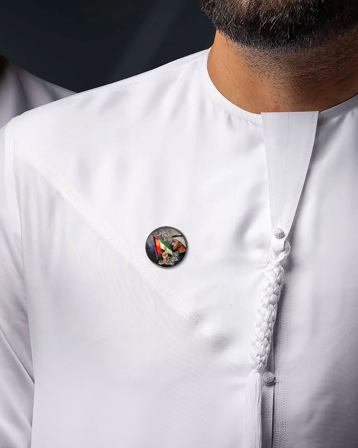Rovatti UAE Leader Photo Badge with Magnetic Holder