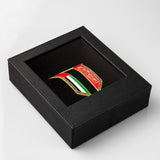 صندوق هدايا روفاتي بمناسبة اليوم الوطني الإماراتي 22 كأس وشاح معدني