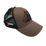 Kashe5 Brown Falcon Cap | buy branded caps online | online gift shop