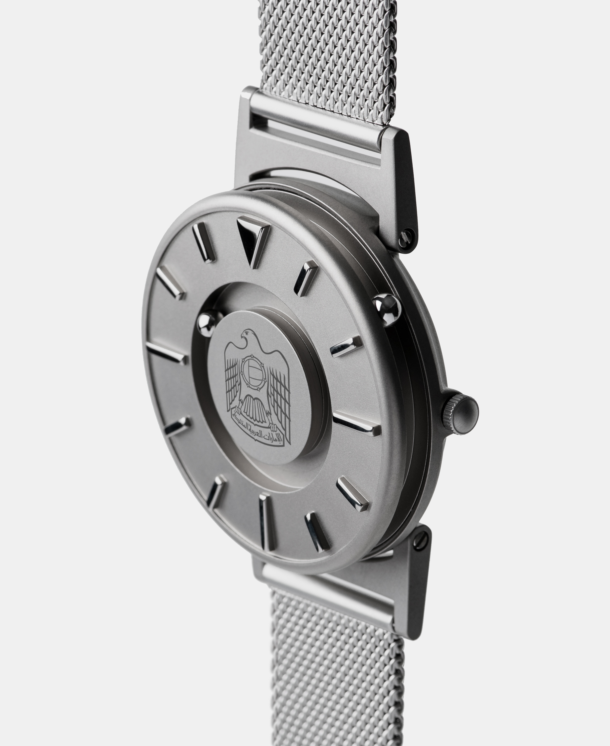 E-One Bradley Mesh Silver 40mm Watch UAE
