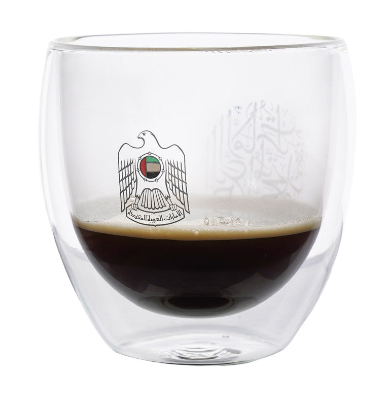 روفاتي كوب قهوة زجاج مزدوج الإمارات العربية المتحدة 250 مل