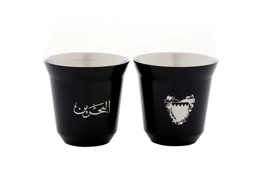 Rovatti Stainless Esspresso Cup Bahrain Black | tableware online | gifts for wife & husband