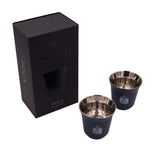 2-piece set Pola 85 ml UAE Stainless Steel Cup