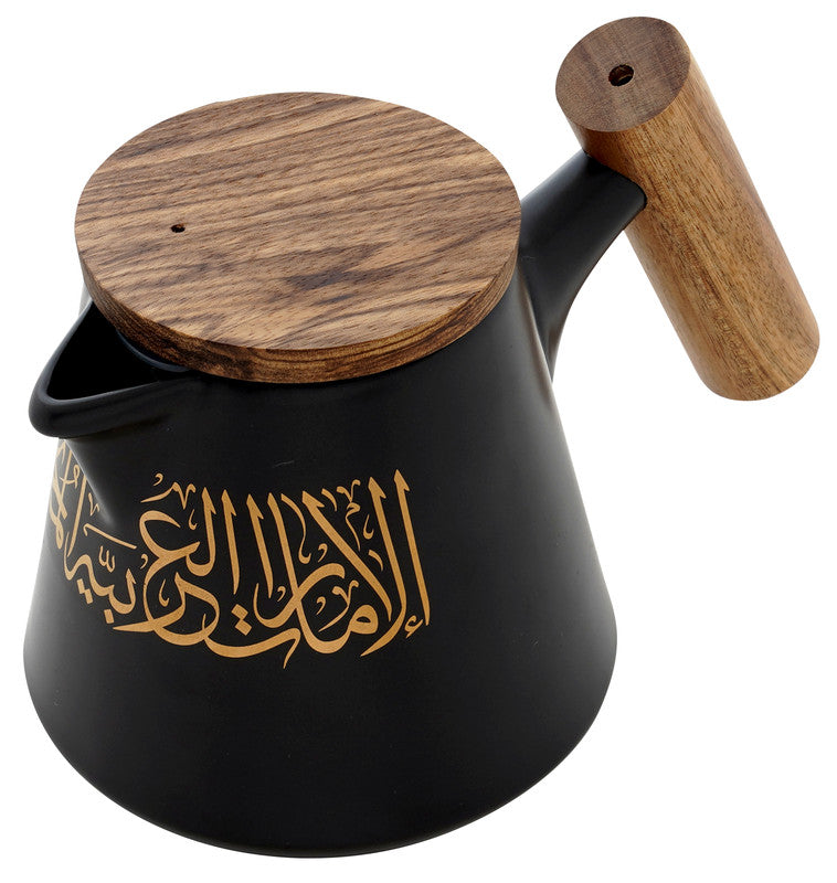 طقم شاي سيراميك روفاتي أسود الإمارات العربية المتحدة