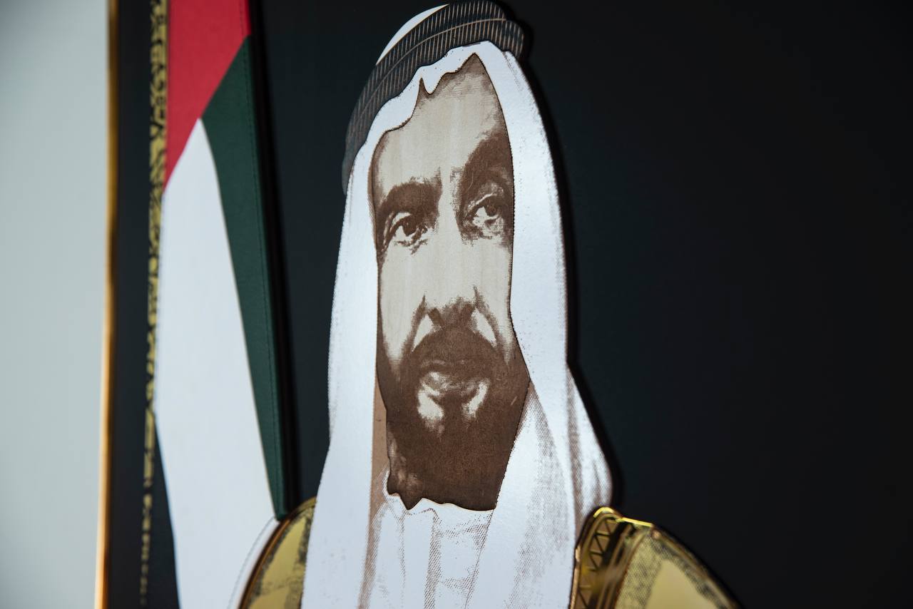 Rovatti Paintings (Alwan) 3D Zayed Al Nahyan