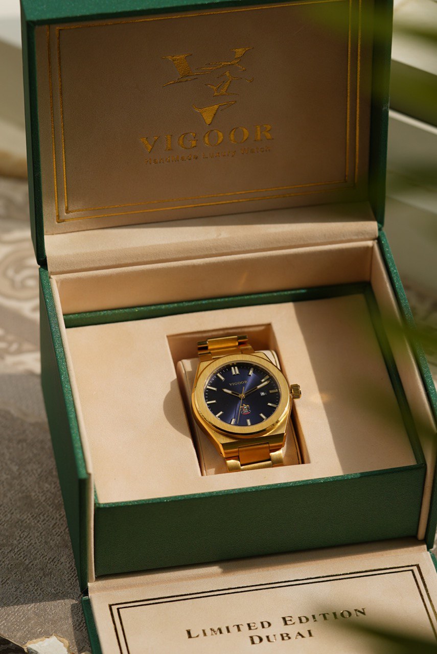 ساعة اليد VIGOOR UAE GOLD